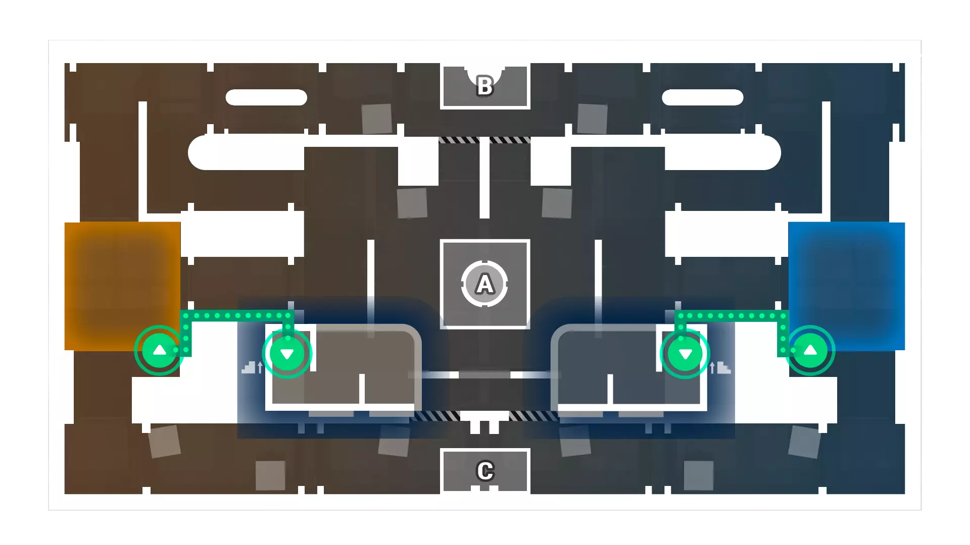 Atlantis top-down tactical map — EVA After-H Battle Arena