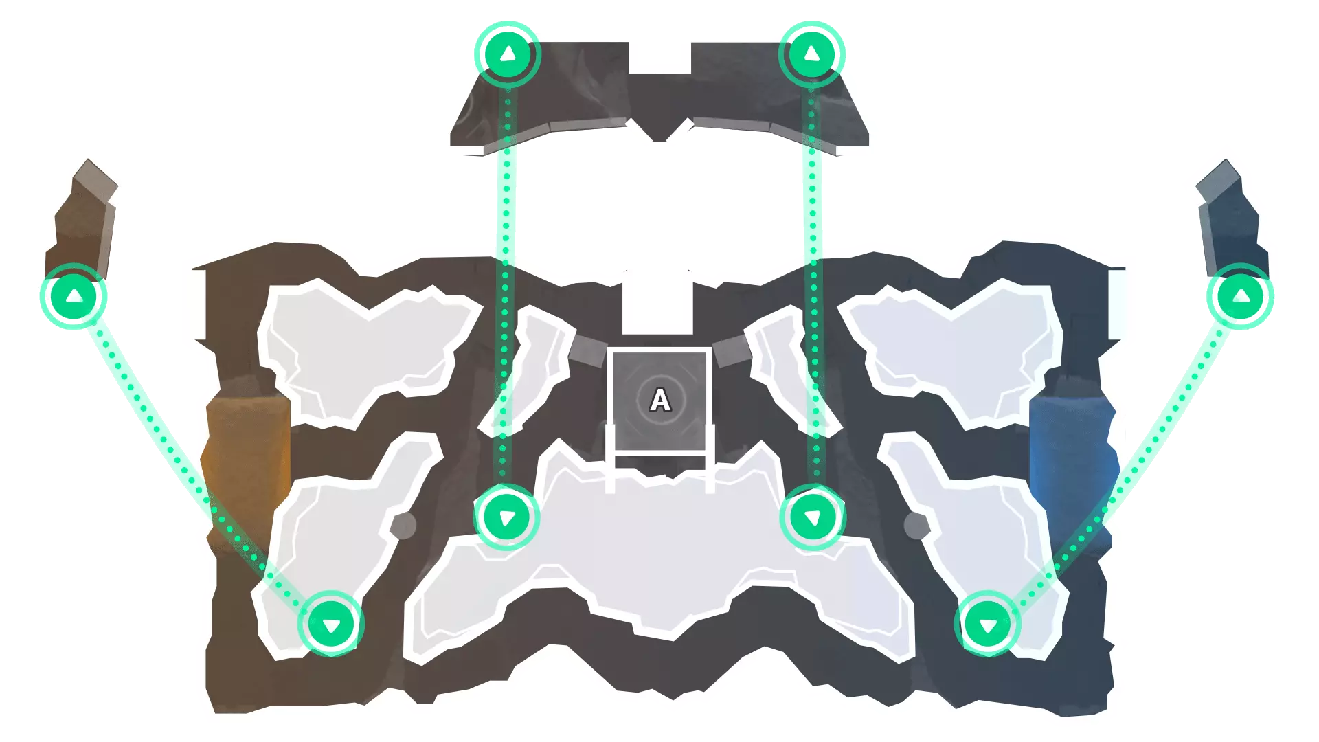 Polaris top-down tactical map — EVA After-H Battle Arena